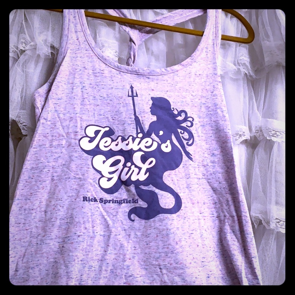 JESSIES GIRL - Rick Springfield tank shirt